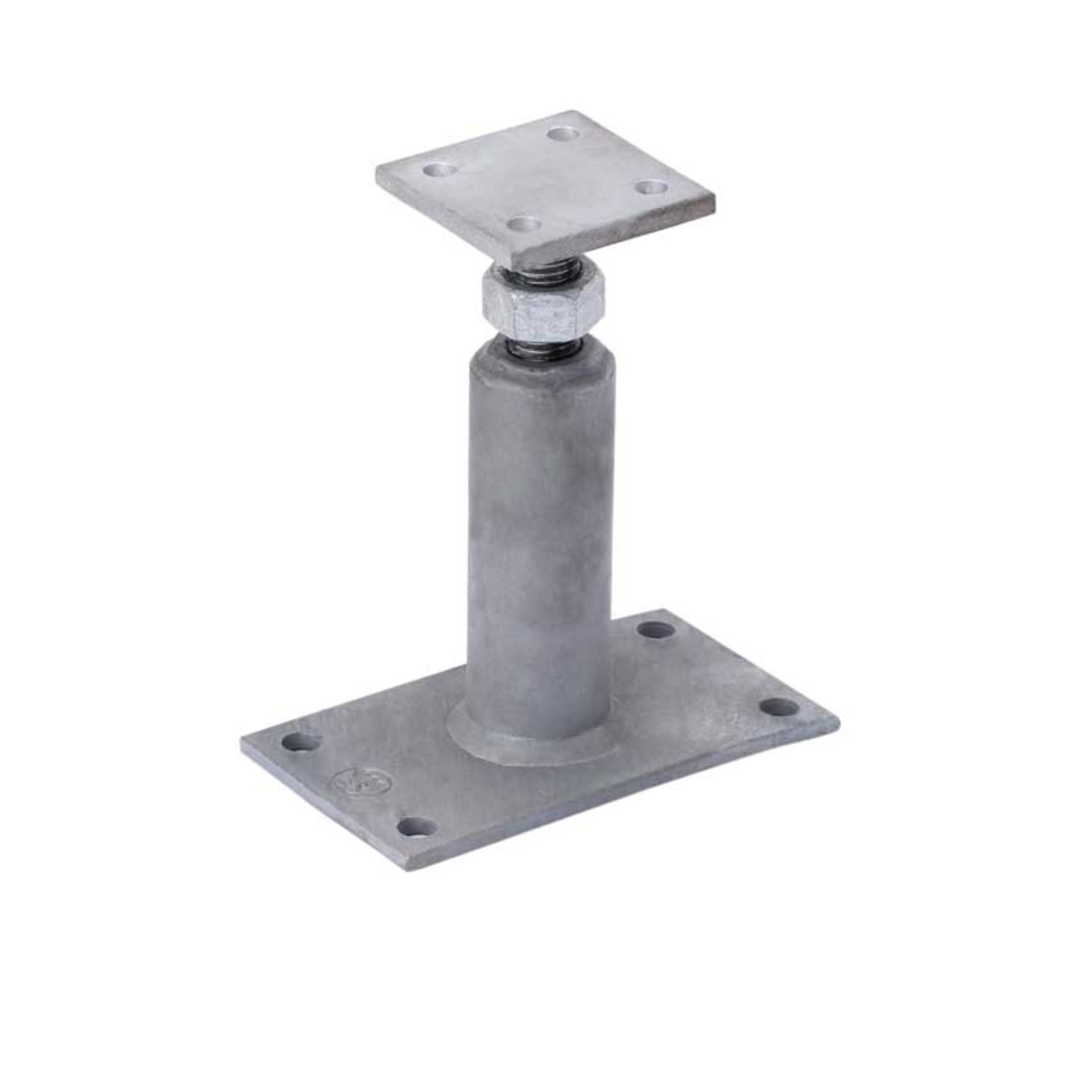 Pfostenträger Typ P höhenverstellbar zum aufdübeln